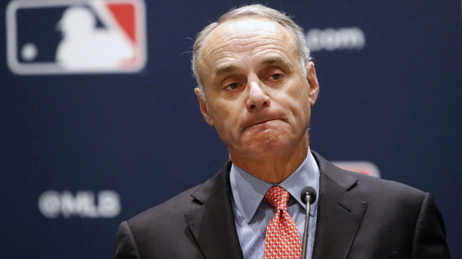 Rob Manfred, comisionado de MLB.
