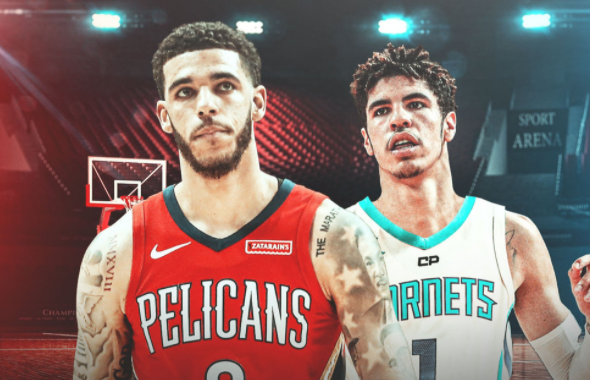 LaMelo y Lonzo Ball son profesionales en la NBA en la actualidad.