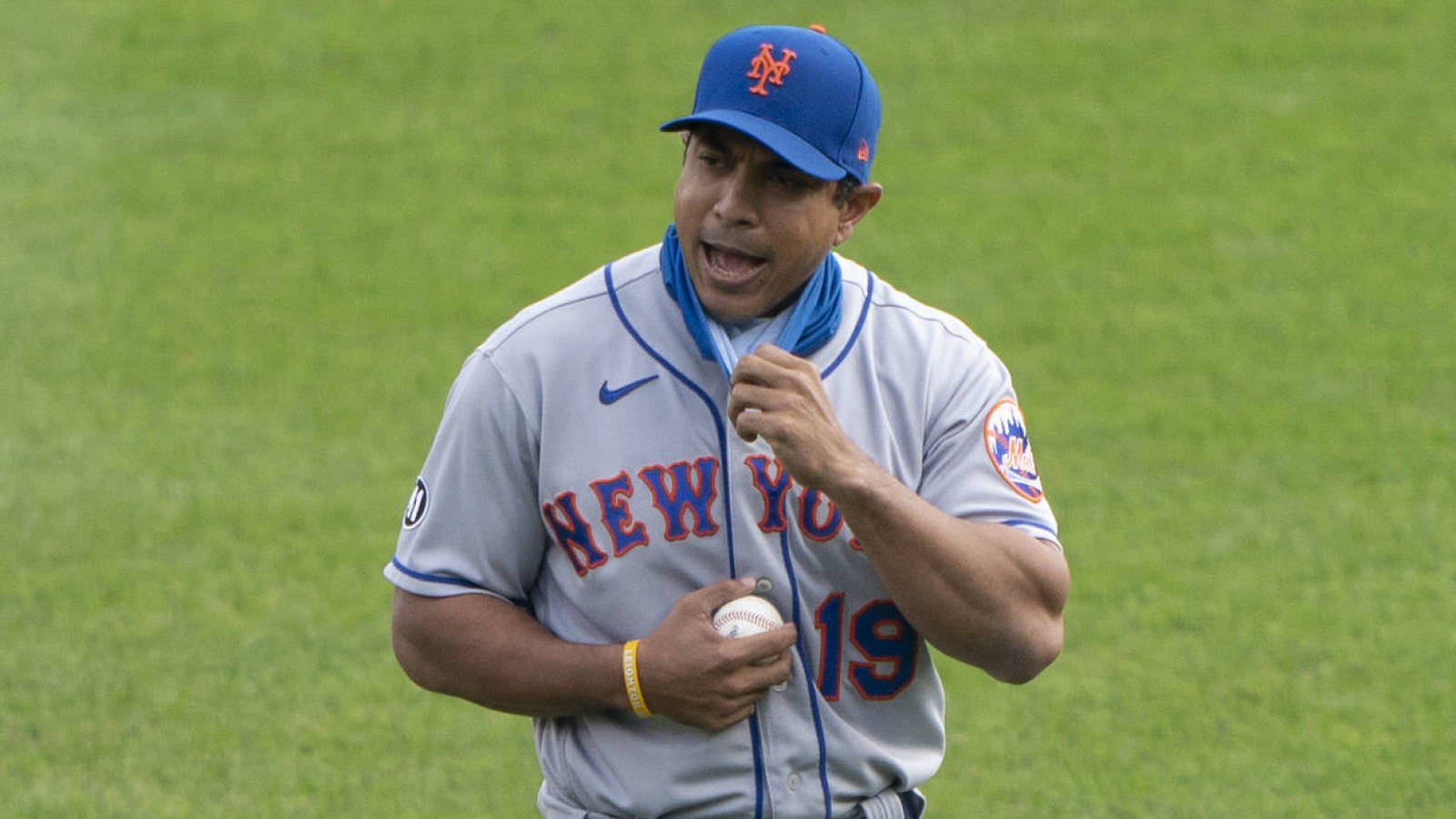 Luis Rojas dirigió como Manager a los Mets durante la temporada 2021.