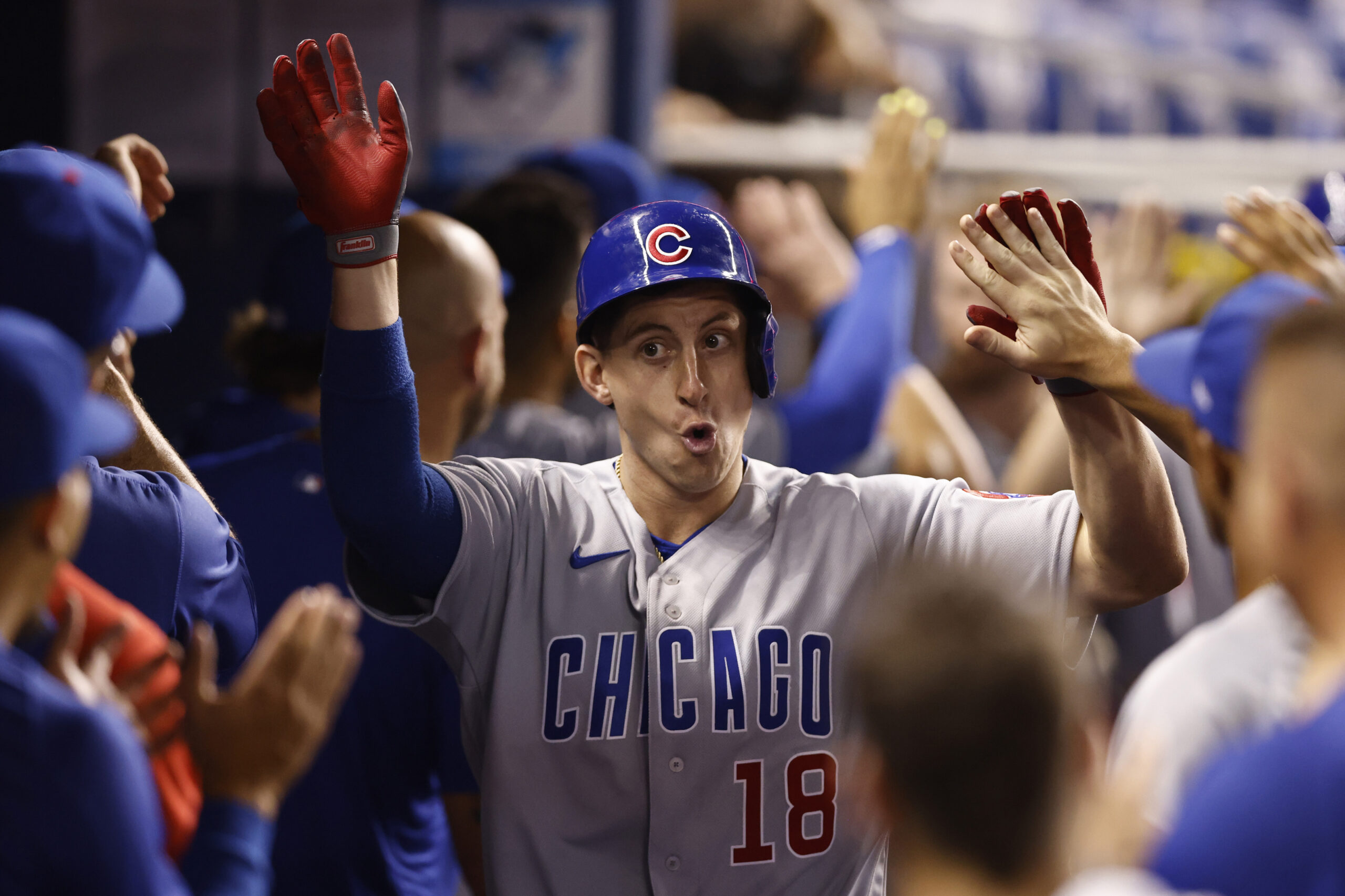 Frank Schwindel (Photo by Michael Reaves/Getty Images)
