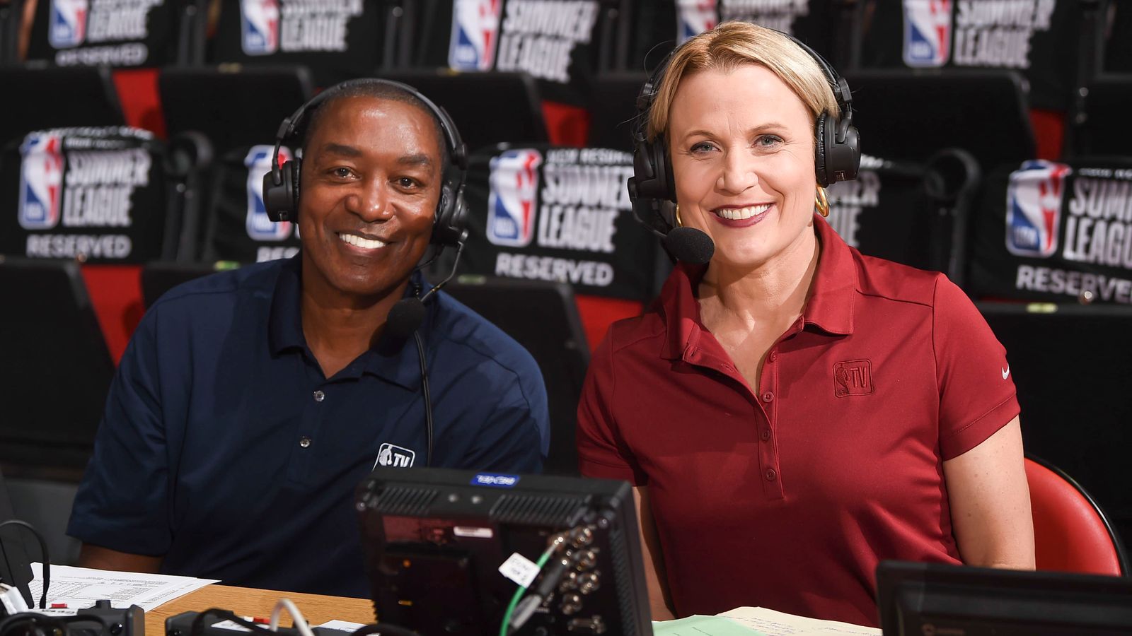 Lisa Byington, primera mujer anunciante de la NBA