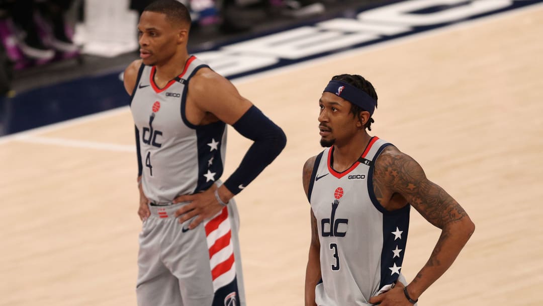 Beal seguirá en los Wizards a pesar de la salida de Westbrook / Patrick Smith/Getty Images