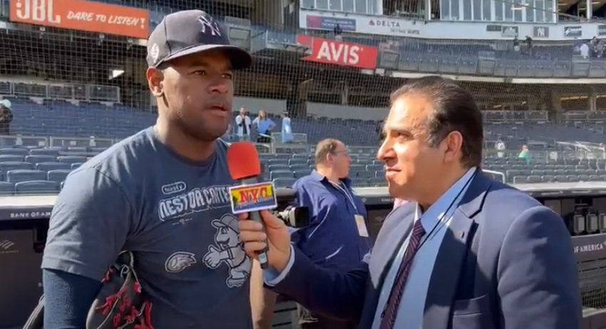 Luis Severino hablando de su regreso a los Yankees con Neftalí.