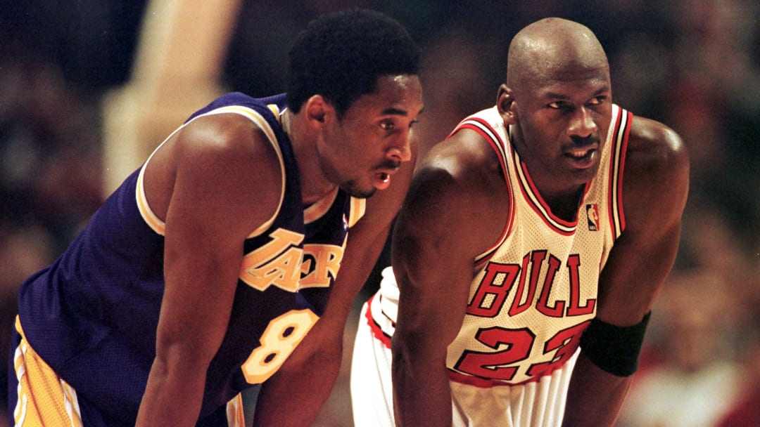 Kobe Bryant y Michael Jordan no podían faltar en el prestigioso conteo / VINCENT LAFORET/GettyImages