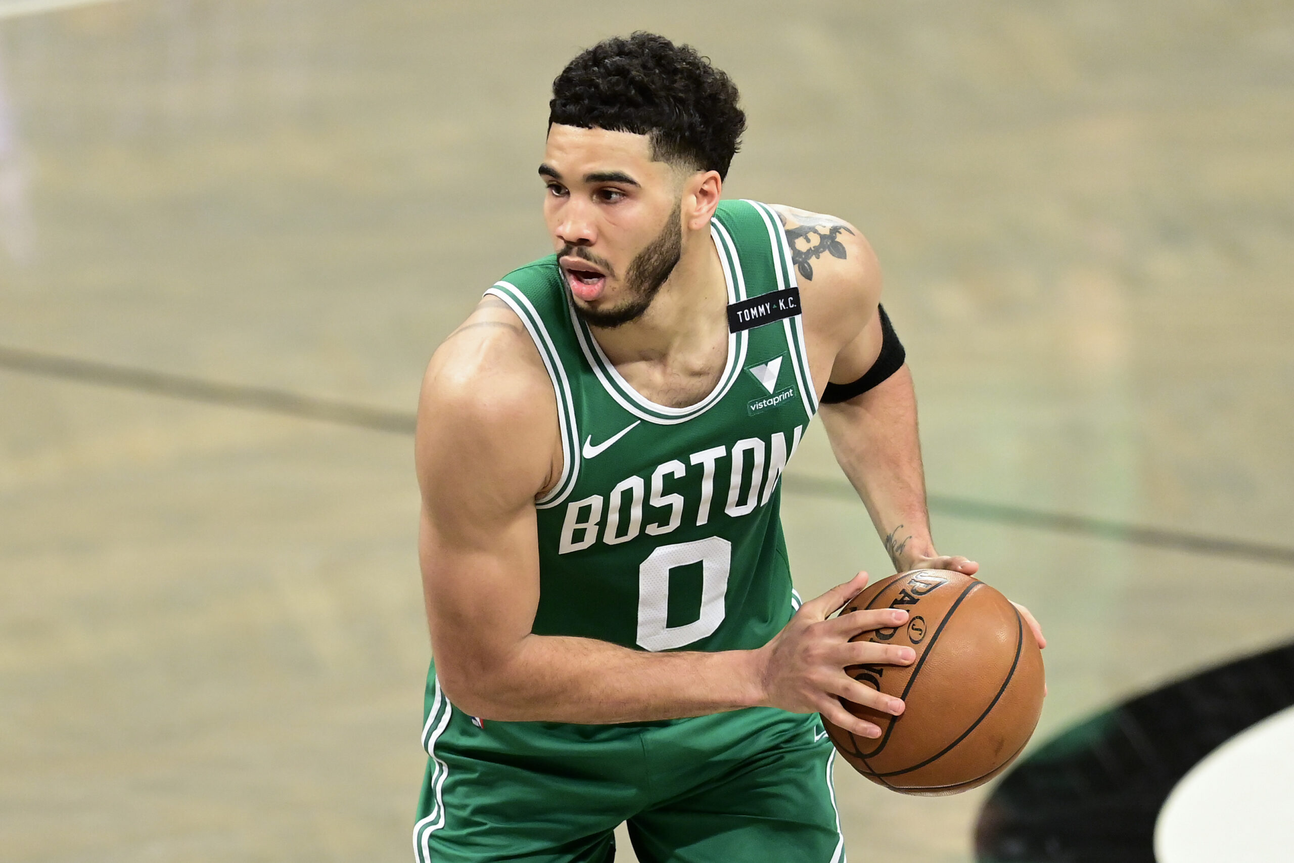 Jayson Tatum es la principal estrella de Boston Celtics (Photo by Steven Ryan/Getty Images)