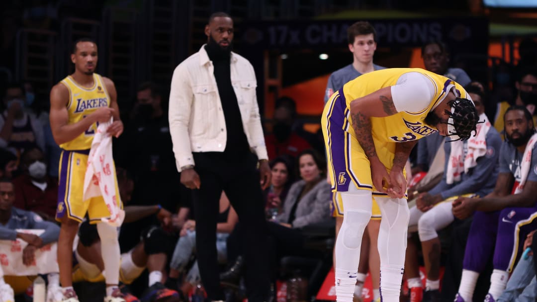 Anthony Davis tuvo problemas estomacales / Harry How/GettyImages