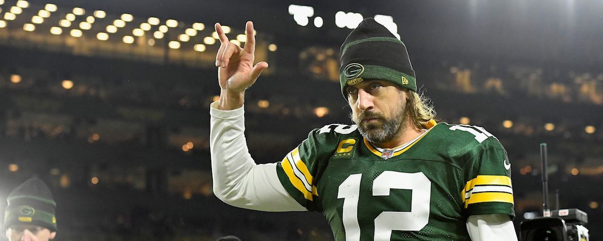 Aaron Rodgers igualó marca de más pases de touchdowns en el equipo / Patrick Smith/GettyImages