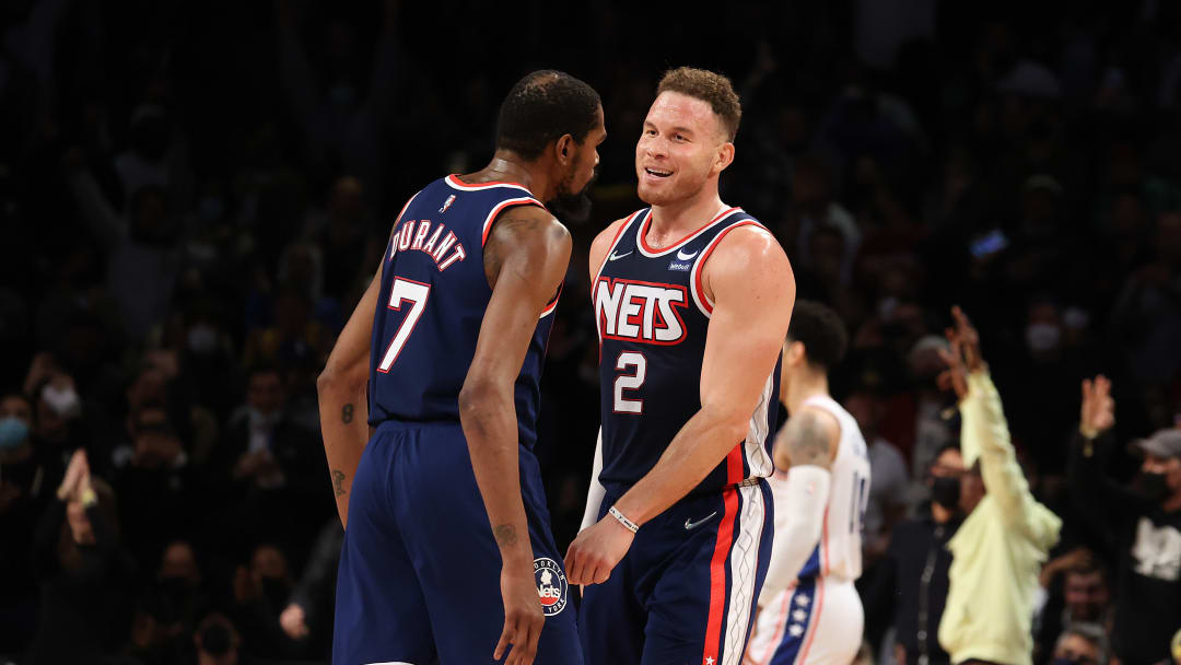Griffin consiguió un triple clave en los minutos finales del juego / Al Bello/GettyImages