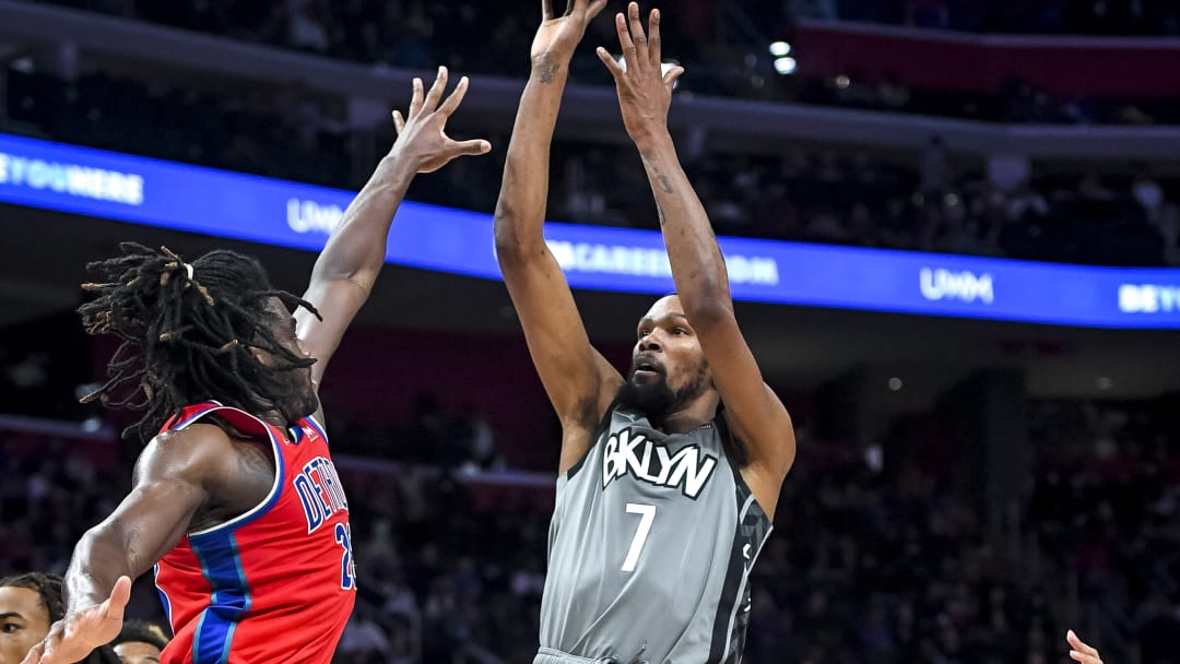 Kevin Durant fue la figura de Nets con 51 puntos / Nic Antaya/GettyImages