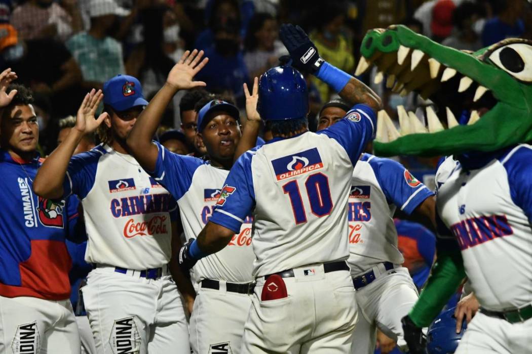 La novena de Caimanes de Barranquilla obtuvo su título número 12 en la Liga Profesional de Béisbol Colombiano.//Cortesía.
