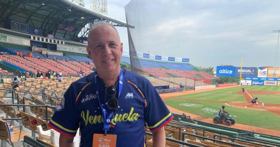 Giuseppe Palmisano es el presidente de la Liga Venezolana de Béisbol Profesional. (NATHANAEL PÉREZ NERÓ)