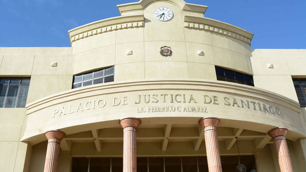 Foto de archivo / Palacio de Justicia de Santiago..