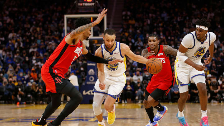 Los Golden State Warriors dominan la serie regular ante Houston Rockets / Lachlan Cunningham/GettyImages