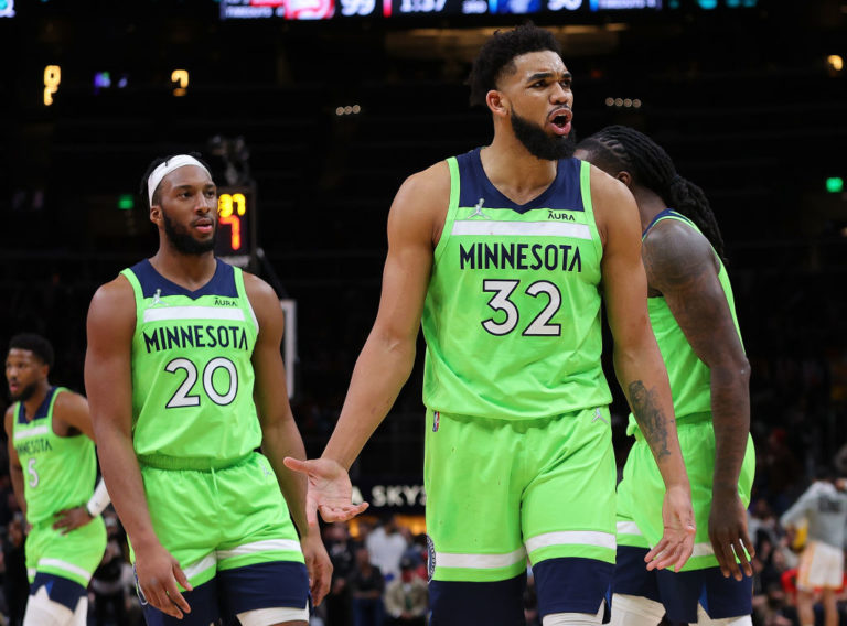 Karl-Anthony Towns / Fotografía de Kevin C. Cox/Getty Images