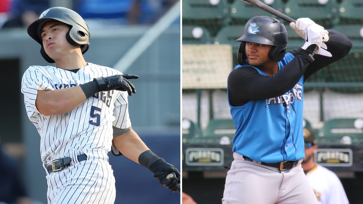 Sandy Tambone/MiLB.com; Joshua Tjiong/MiLB.com