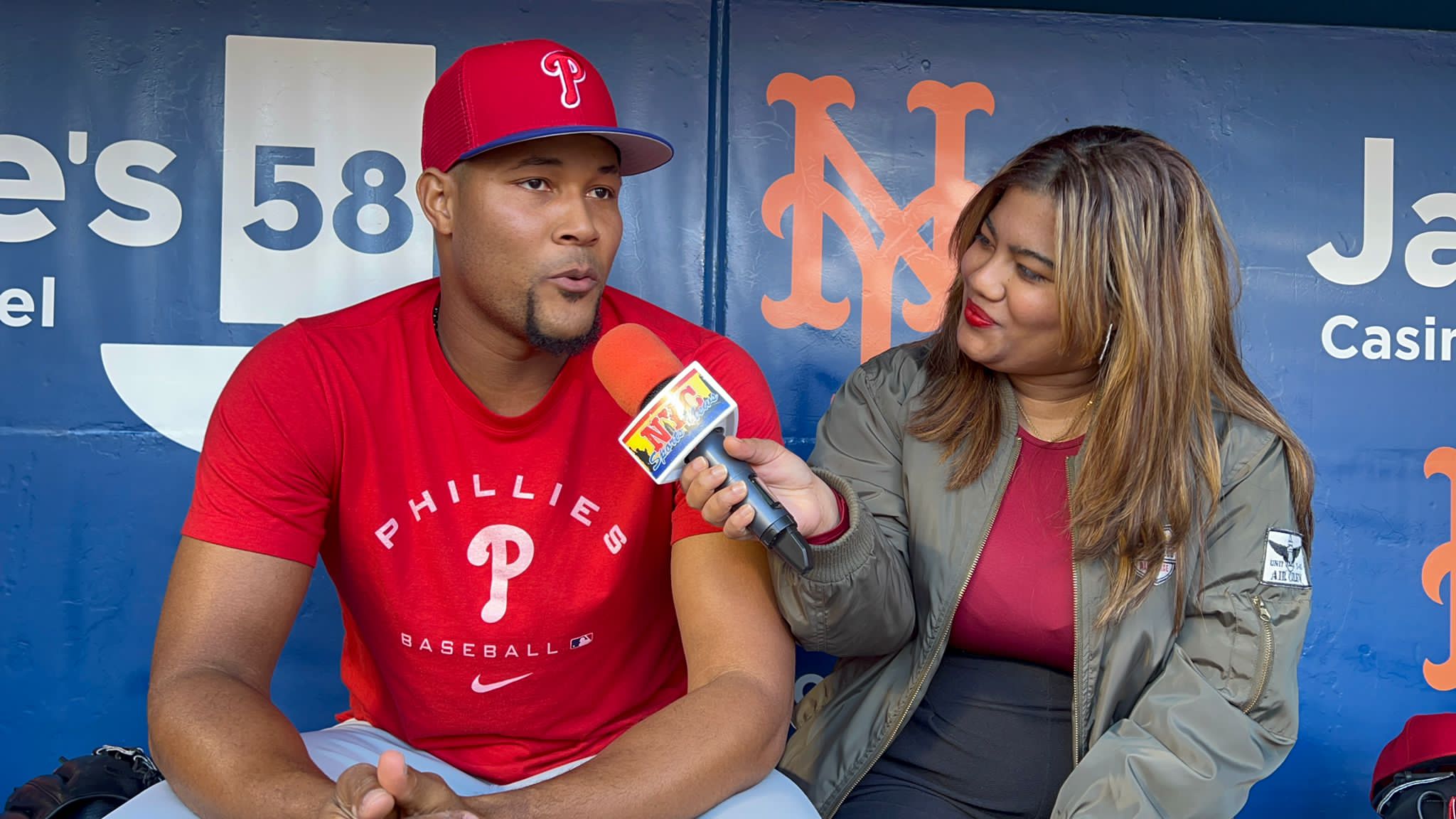 Jeurys Familia fue entrevistado por Arlenis J. Peña en el Citi Field, su antigua casa en NY.