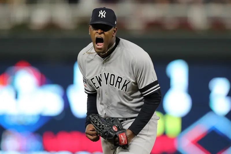 Luis Severino. (Photo credit Elsa/Getty Images).
