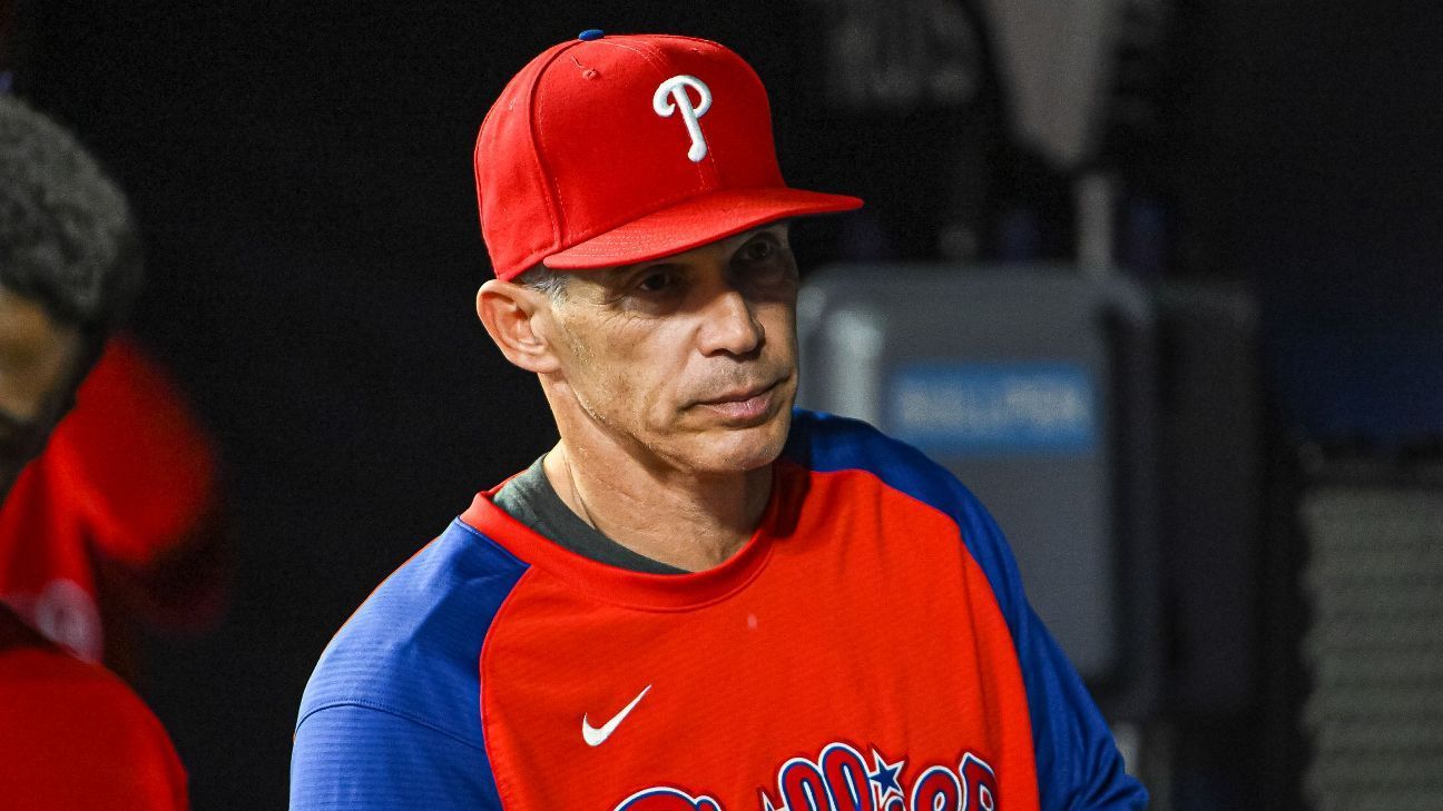 Joe Girardi, ex-manager de los Filis / Foto cortesía de postsus.com