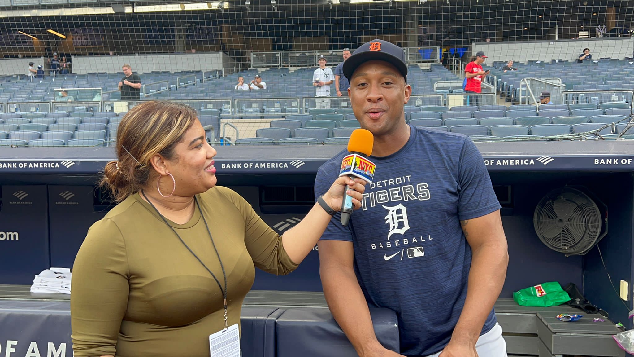 Jonathan Schoop aportó valiosas declaraciones a Arlenis J. Peña en el Yankee Stadium.