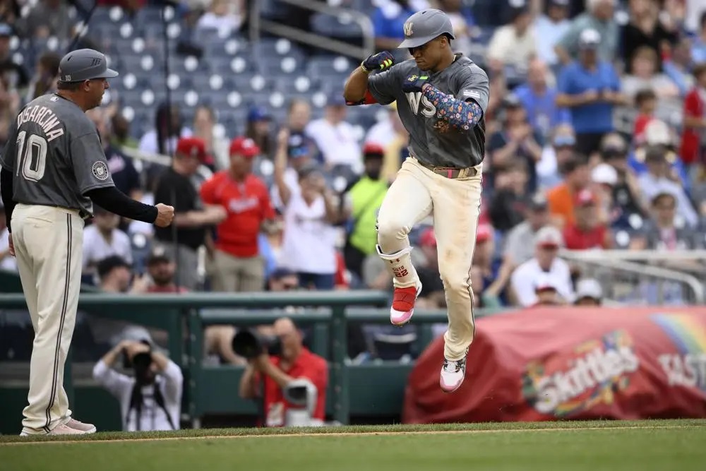 Juan Soto de los Nacionales de Washington / Foto cortesía de carteldeportivo.com