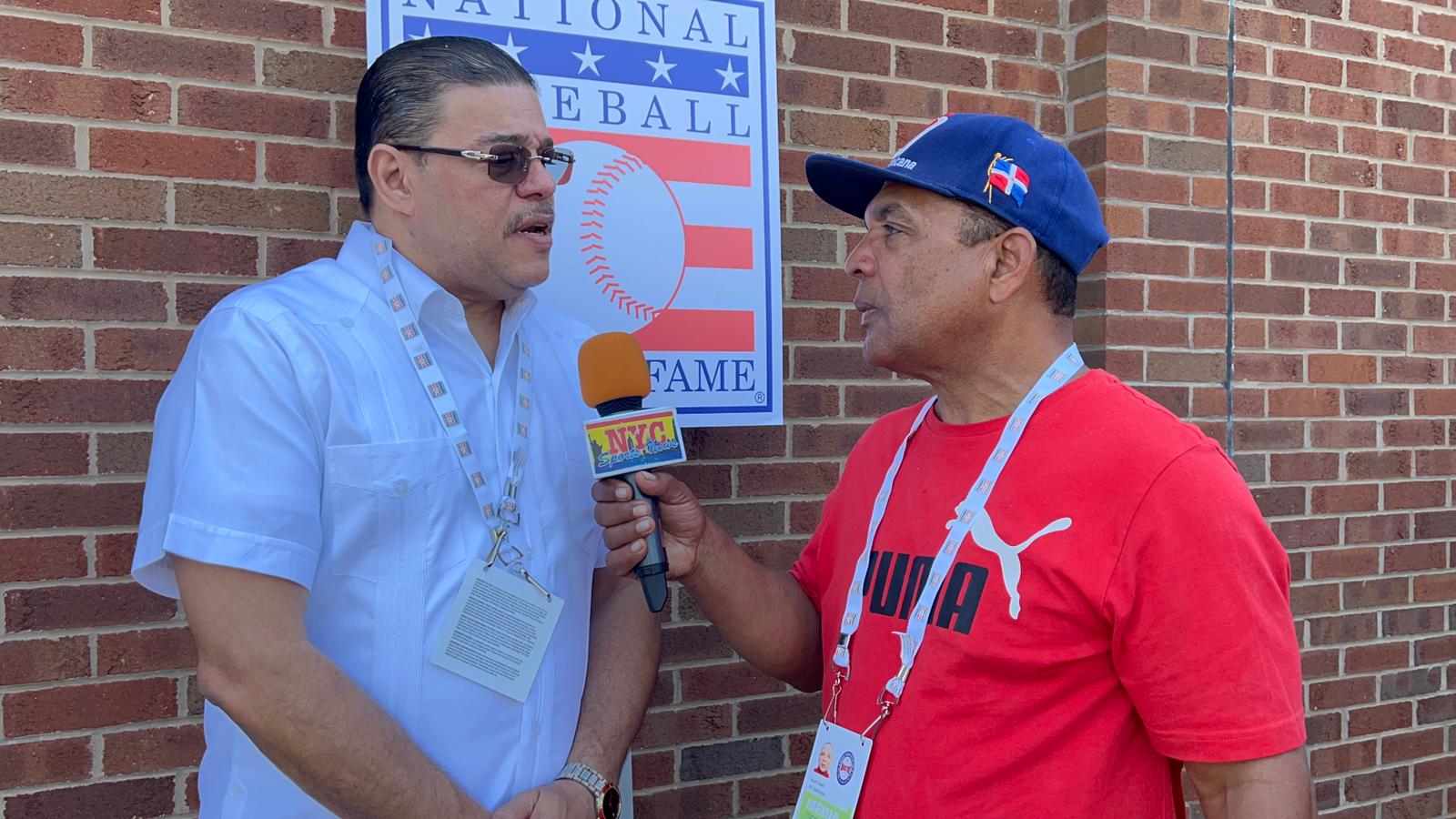 Francisco Camacho fue entrevistado por Agustín Zapata en Cooperstown, Nueva York.