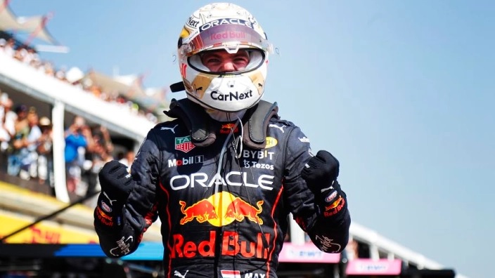 Max Verstappen en Francia.