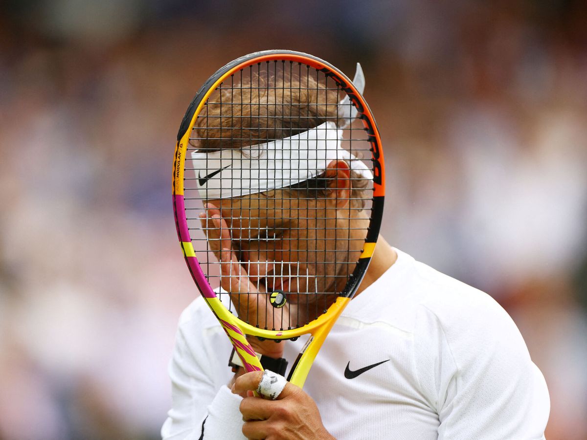 Rafael Nadal / Foto de Nadal y sus dudas con el físico tras su lesión. (Reuters/Hannah Mckay)