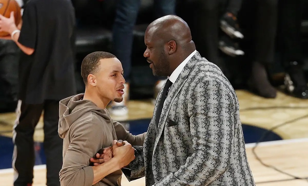 Shaquille O'Neal cree que Stephen Curry es el mejor jugador del mundo / Jonathan Bachman/GettyImages