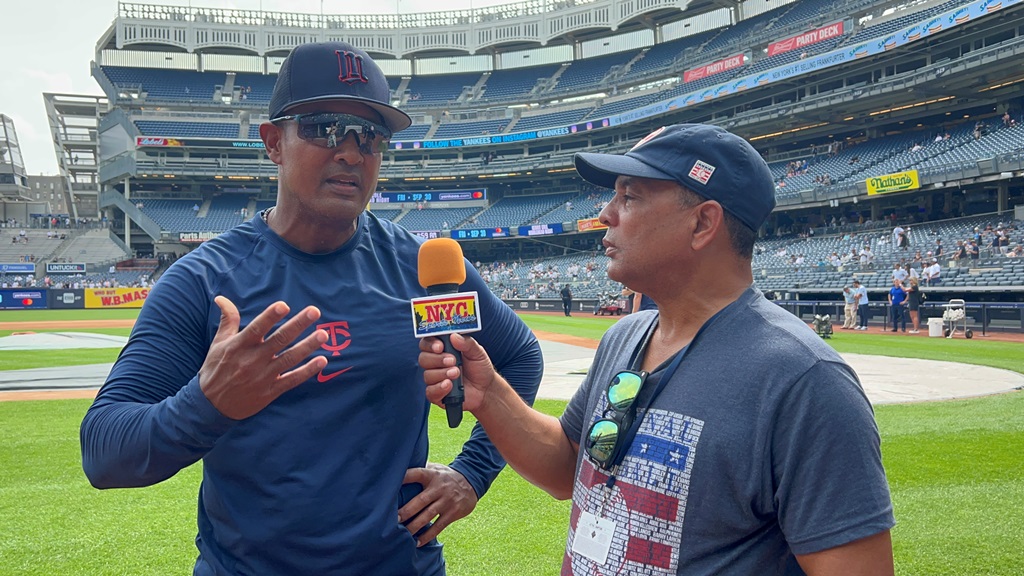 Agustín Zapata entrevistó a Tony Díaz en el Yankee Stadium.