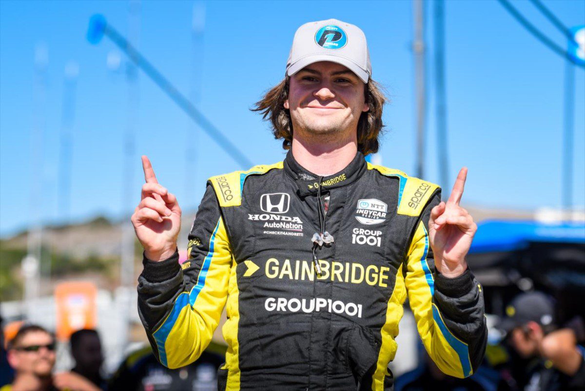 Colton Herta / Foto de James Black/IndyCar.