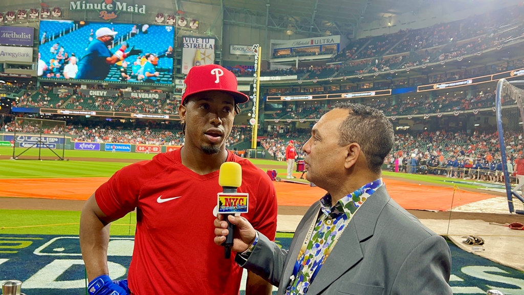 Agustín Zapata entrevista al dominicano Jean Segura, segunda base de los Filis de Filadelfia.