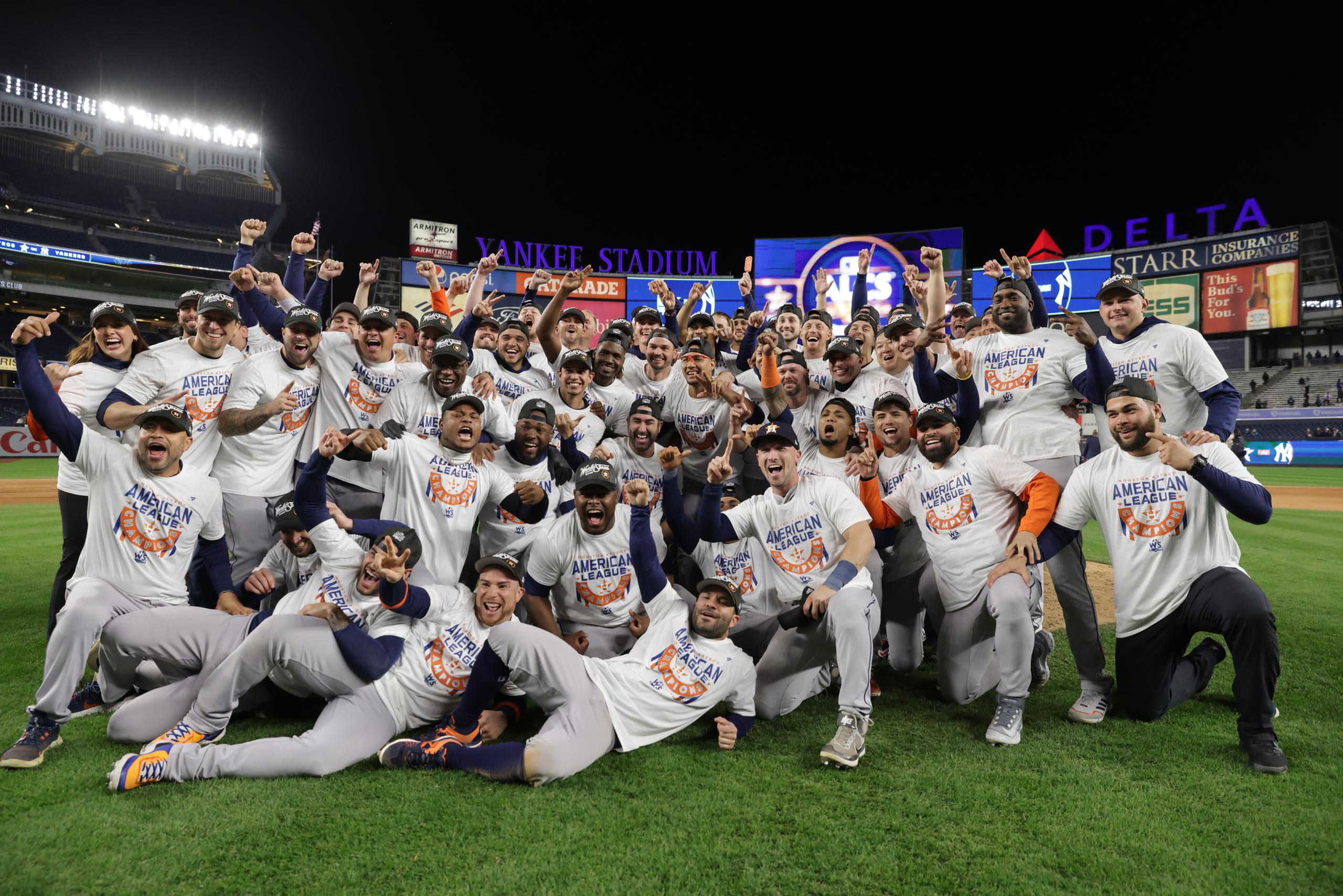 Los Astros de Houston chocarán con los Filis en la Serie Mundial.