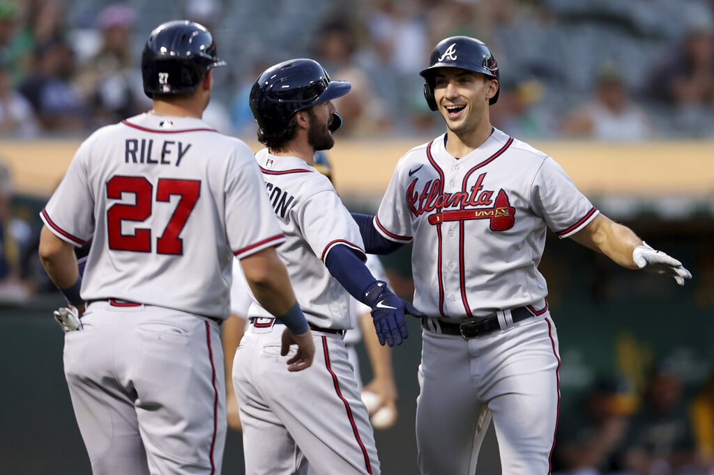 Matt Olson, Dansby Swanson, Austin Riley