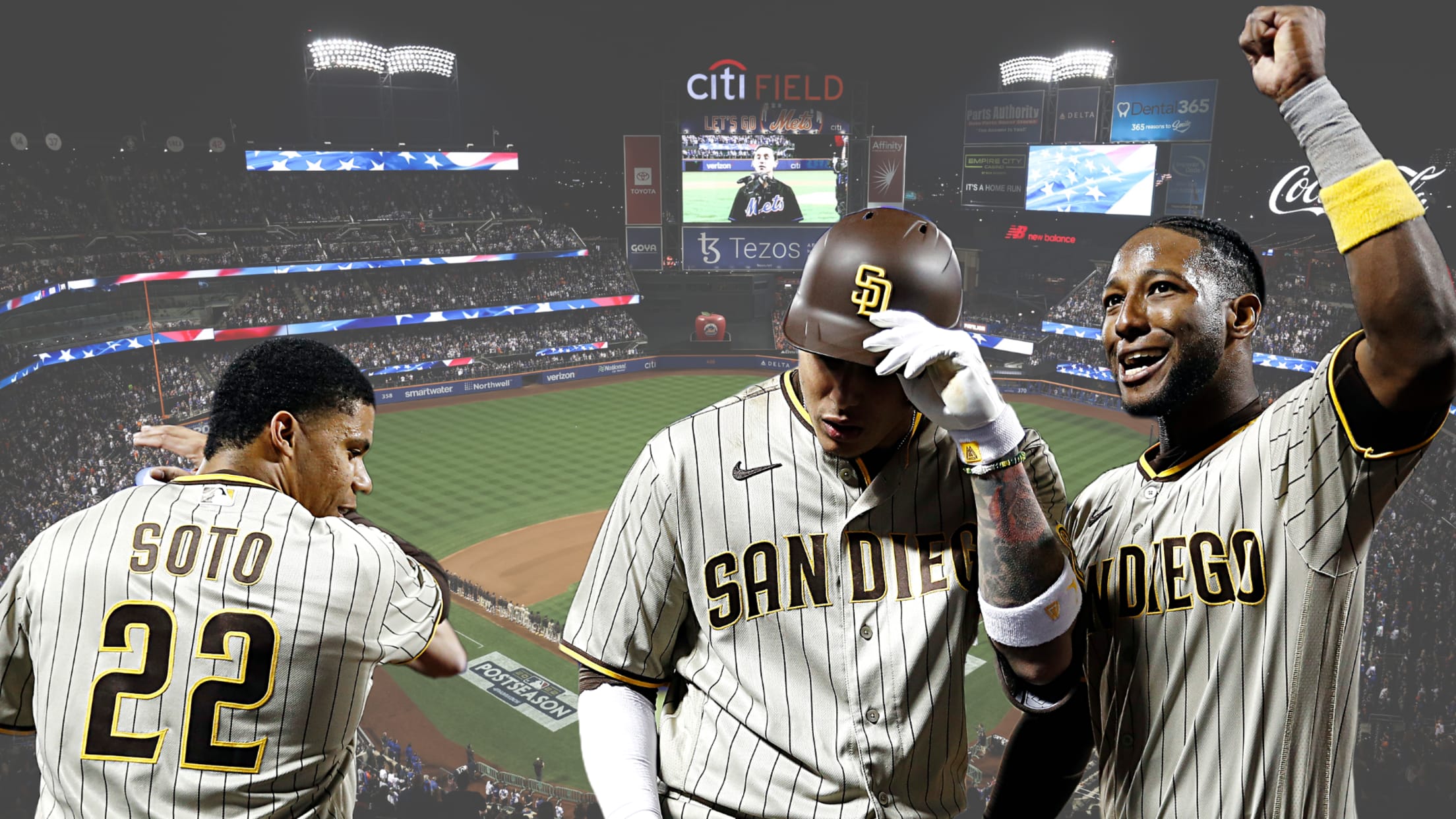Padres truenan en Queens y se llevan el juego 1.