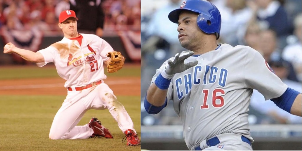 Foto de archivo / Scott Rolen a la izquierda y Aramis Ramírez a la derecha.