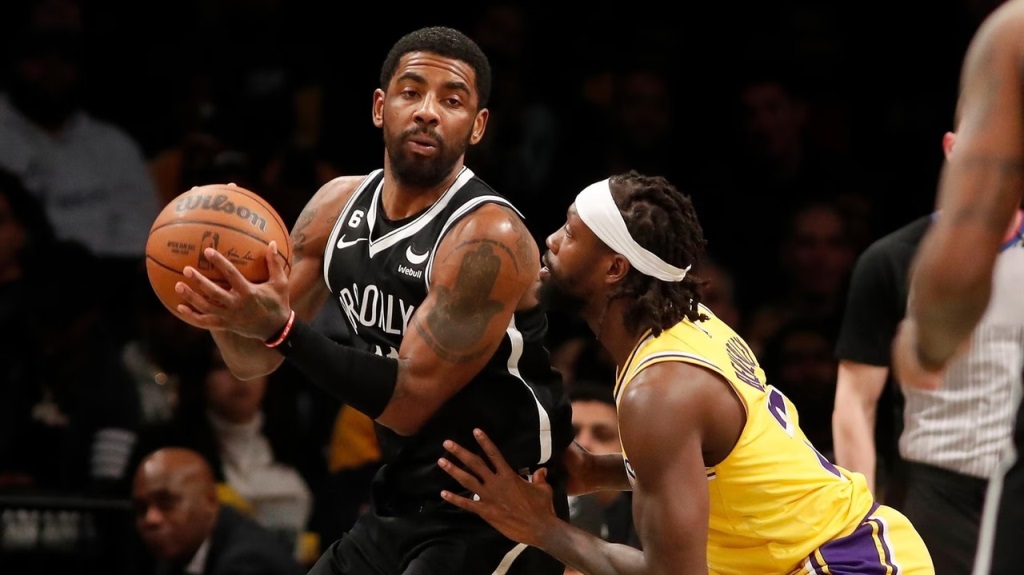 kyrie irving vs lakers