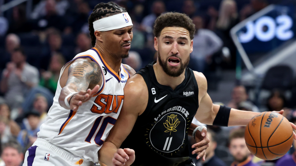 Klay Thompson vs suns