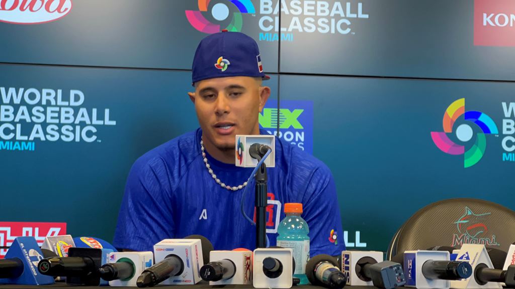 Manny Machado comparece en el encuentro rueda de prensa wbc
