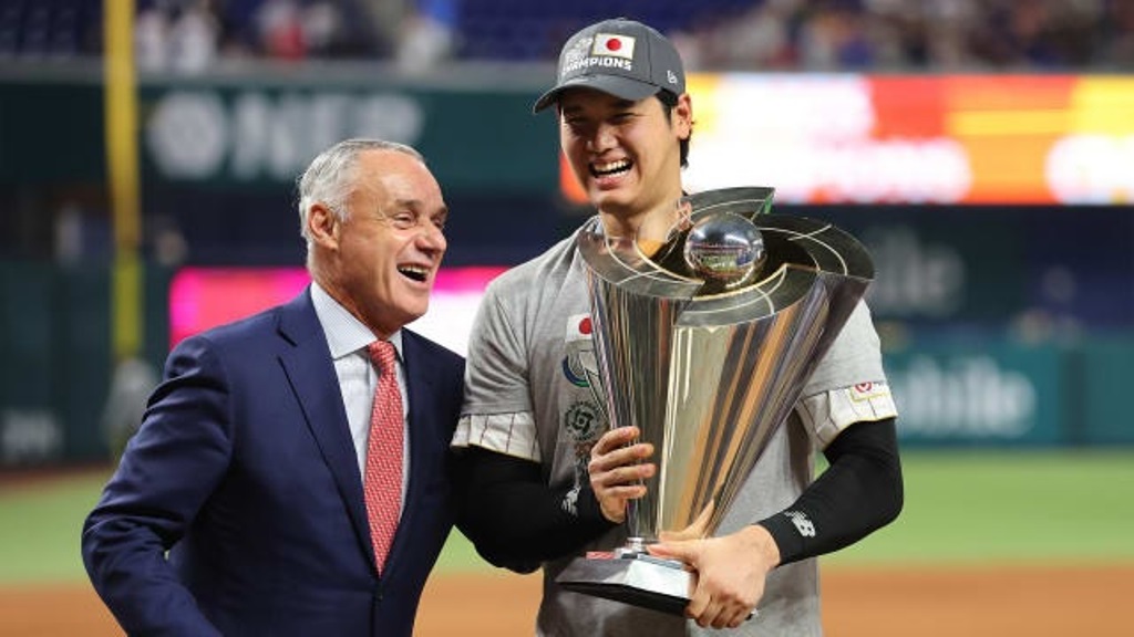 Rob Manfred y Ohtani