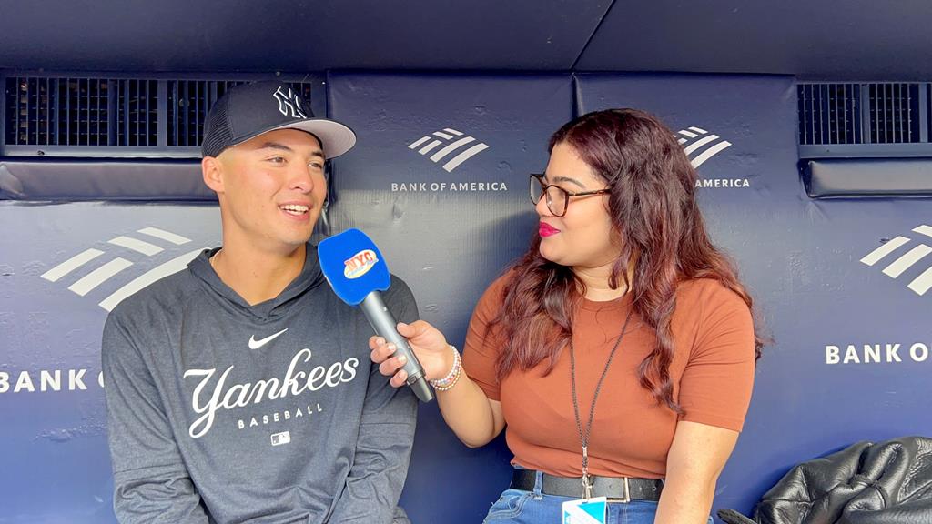 Arlenis J. Peña converso con Anthony Volpe
