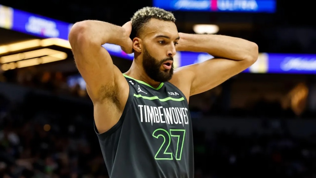 Rudy Gobert, con los Timberwolves.