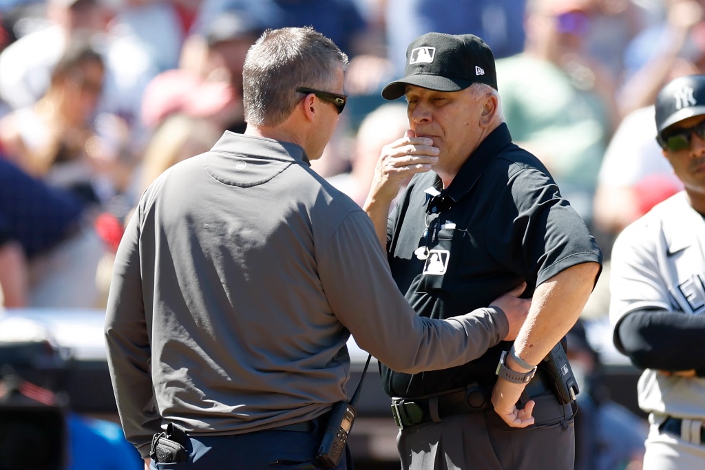 Umpire Larry Vanover
