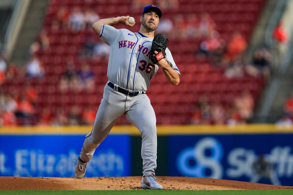 Justin Verlander Mets vs Rojos