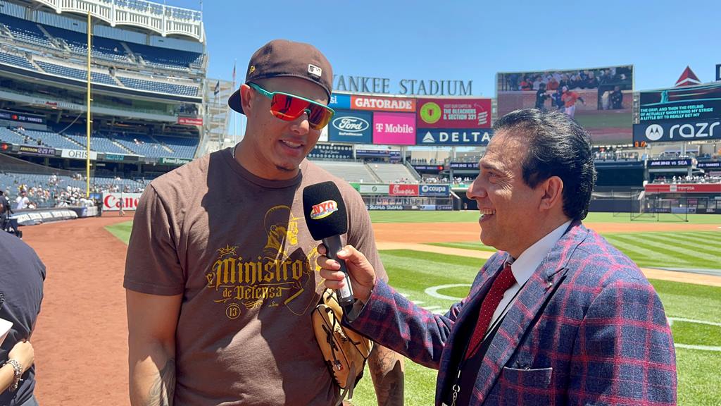 Manny Machado fue entrevistado por Neftalí Medina