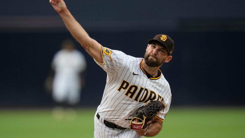 Michael Wacha, lanzador de los Padres de San Diego