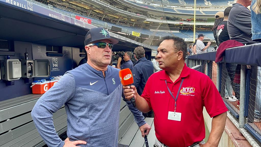 Manny Acta fue entrevistado por Agustín Zapata