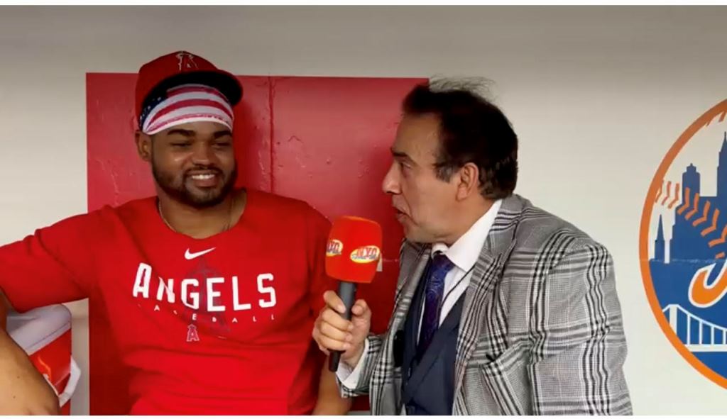 Neftalí Medina conversó a Reynaldo López en Citi Field