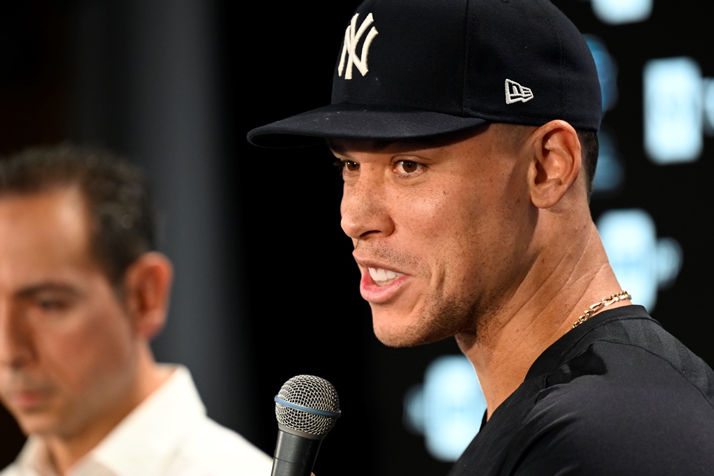 Aaron Judge rueda de prensa