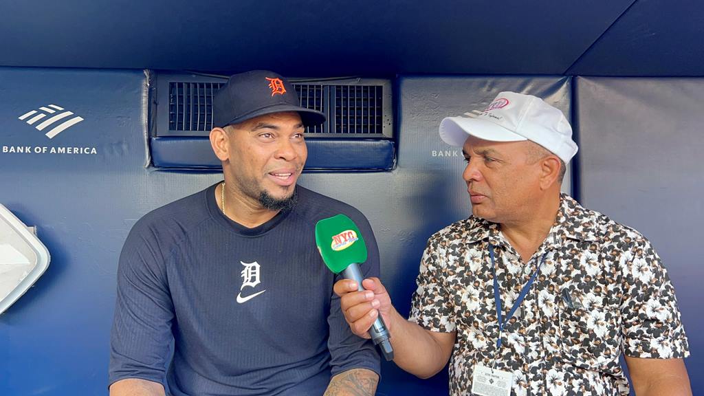 Agustín Zapata entrevistó a José Cisnero en el Yankee Stadium.