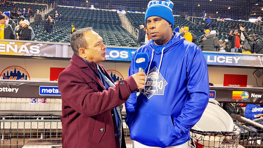 Agustín Zapata conversó con José Offerman en Citi Field
